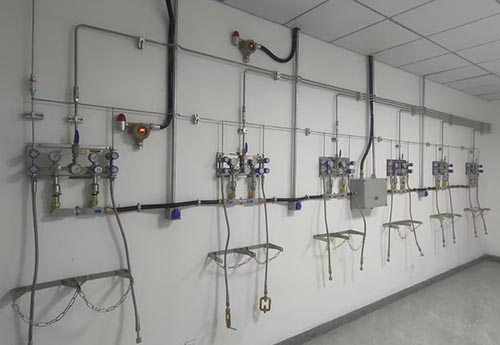 唐山实验室气路工程